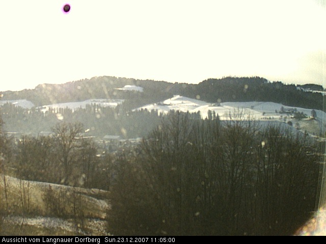 Webcam-Bild: Aussicht vom Dorfberg in Langnau 20071223-110500