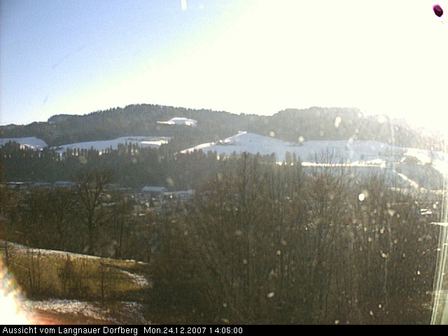 Webcam-Bild: Aussicht vom Dorfberg in Langnau 20071224-140500