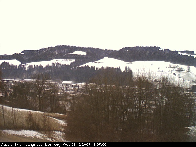 Webcam-Bild: Aussicht vom Dorfberg in Langnau 20071226-110500