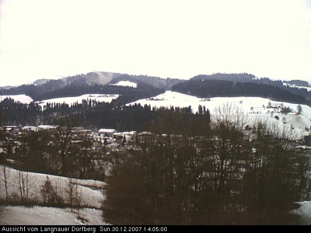Webcam-Bild: Aussicht vom Dorfberg in Langnau 20071230-140500