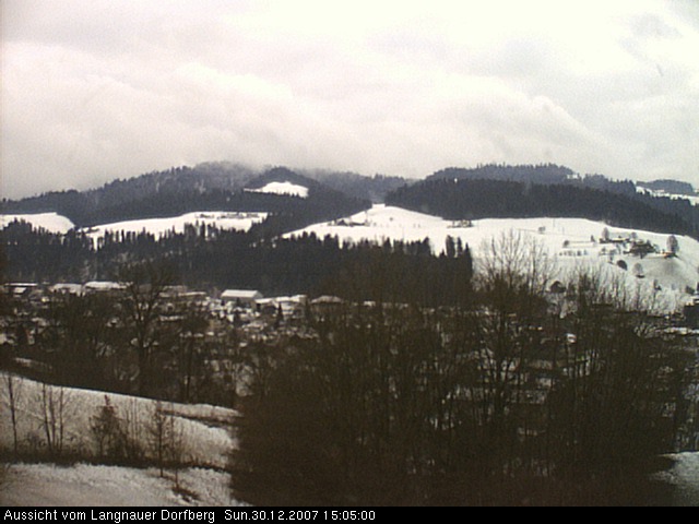 Webcam-Bild: Aussicht vom Dorfberg in Langnau 20071230-150500