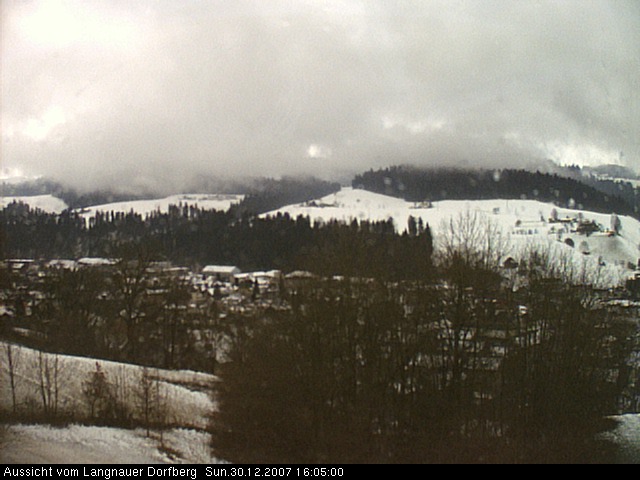 Webcam-Bild: Aussicht vom Dorfberg in Langnau 20071230-160500
