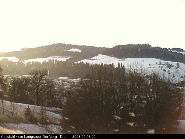 Webcam-Bild: Aussicht vom Dorfberg in Langnau 20080101-090500