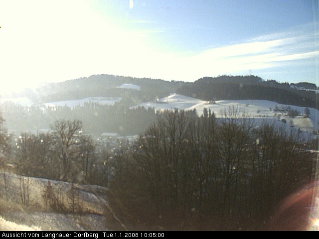 Webcam-Bild: Aussicht vom Dorfberg in Langnau 20080101-100500