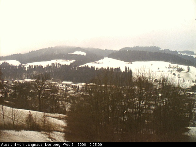 Webcam-Bild: Aussicht vom Dorfberg in Langnau 20080102-100500