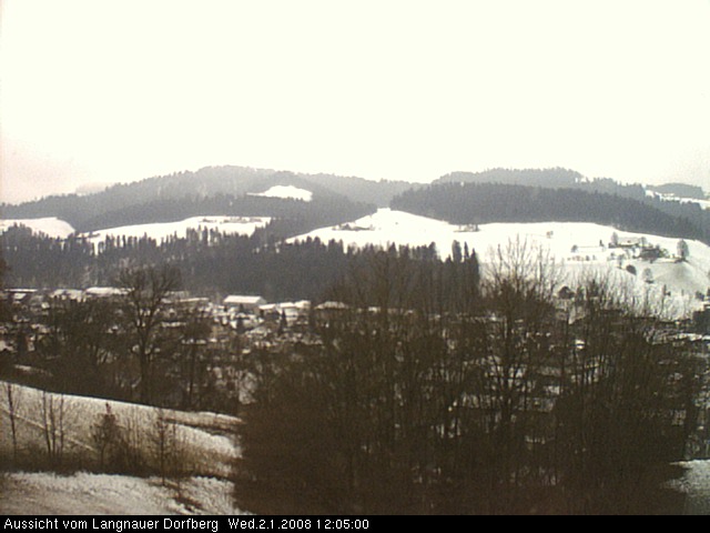 Webcam-Bild: Aussicht vom Dorfberg in Langnau 20080102-120500