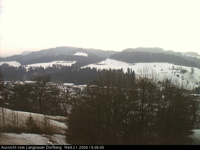 Webcam-Bild: Aussicht vom Dorfberg in Langnau 20080102-150500