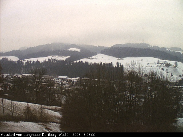 Webcam-Bild: Aussicht vom Dorfberg in Langnau 20080102-160500