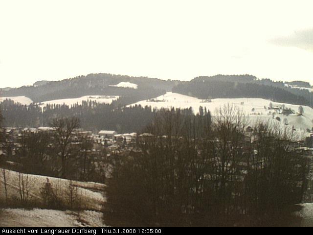 Webcam-Bild: Aussicht vom Dorfberg in Langnau 20080103-120500