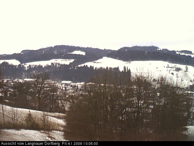 Webcam-Bild: Aussicht vom Dorfberg in Langnau 20080104-100500