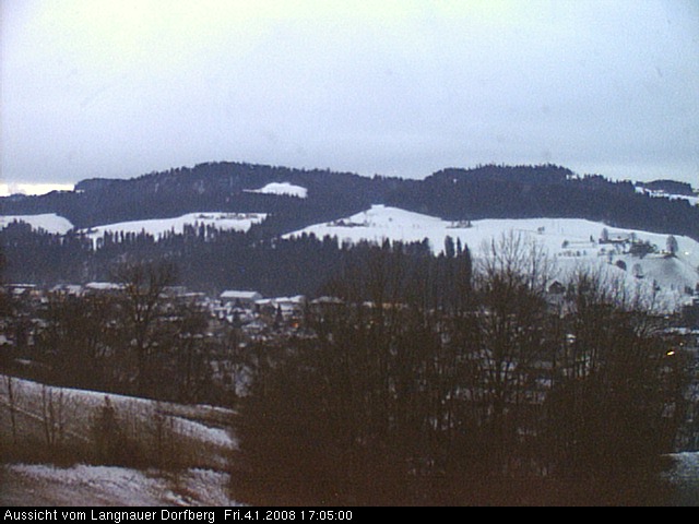 Webcam-Bild: Aussicht vom Dorfberg in Langnau 20080104-170500