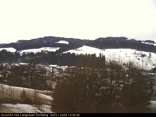 Webcam-Bild: Aussicht vom Dorfberg in Langnau 20080105-100500