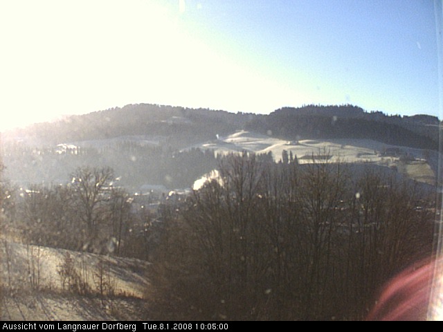Webcam-Bild: Aussicht vom Dorfberg in Langnau 20080108-100500