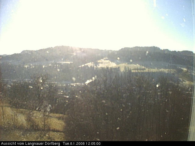 Webcam-Bild: Aussicht vom Dorfberg in Langnau 20080108-120500