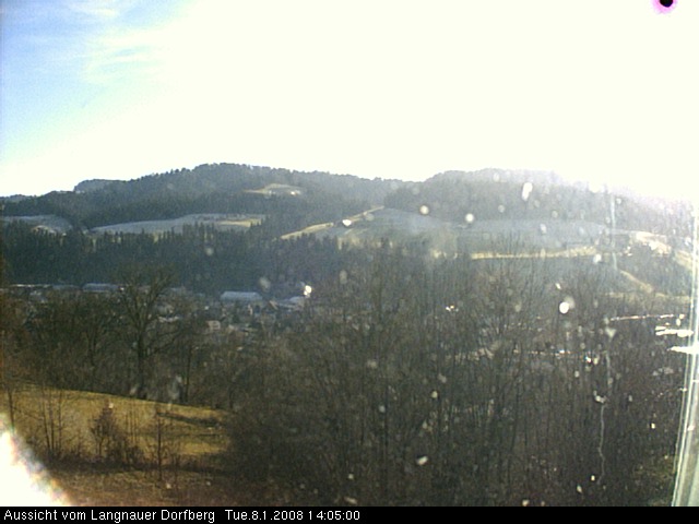 Webcam-Bild: Aussicht vom Dorfberg in Langnau 20080108-140500