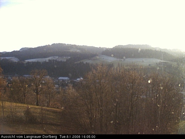 Webcam-Bild: Aussicht vom Dorfberg in Langnau 20080108-160500
