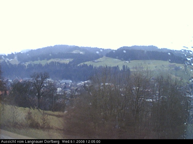 Webcam-Bild: Aussicht vom Dorfberg in Langnau 20080109-120500