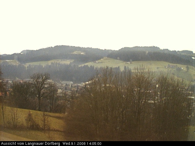 Webcam-Bild: Aussicht vom Dorfberg in Langnau 20080109-140500