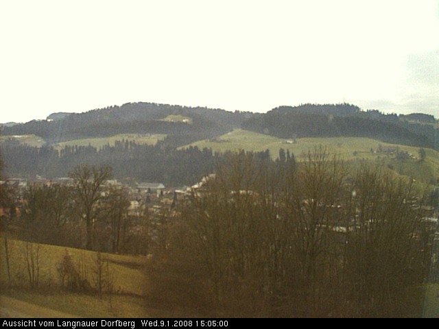 Webcam-Bild: Aussicht vom Dorfberg in Langnau 20080109-150500