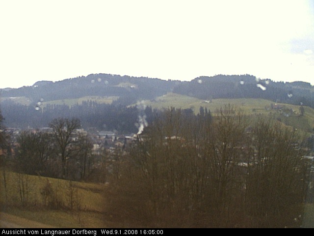 Webcam-Bild: Aussicht vom Dorfberg in Langnau 20080109-160500