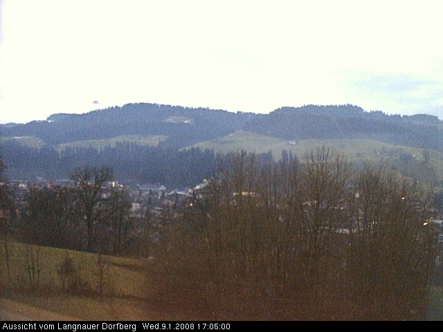 Webcam-Bild: Aussicht vom Dorfberg in Langnau 20080109-170500