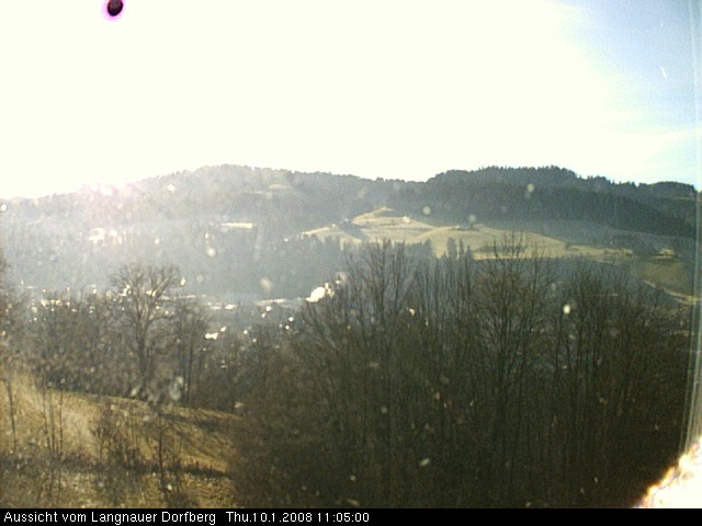 Webcam-Bild: Aussicht vom Dorfberg in Langnau 20080110-110500