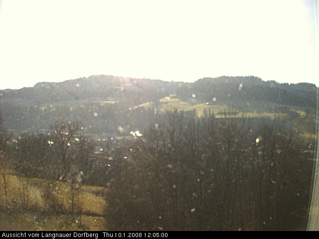 Webcam-Bild: Aussicht vom Dorfberg in Langnau 20080110-120500