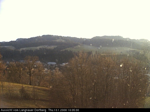 Webcam-Bild: Aussicht vom Dorfberg in Langnau 20080110-160500