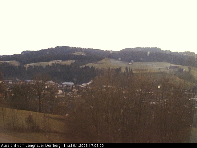 Webcam-Bild: Aussicht vom Dorfberg in Langnau 20080110-170500