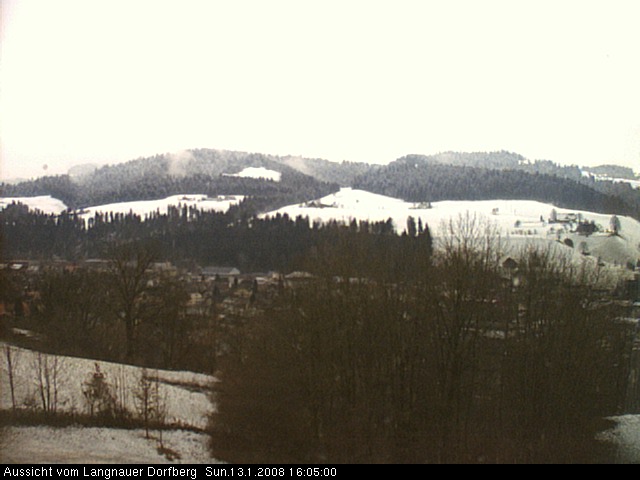 Webcam-Bild: Aussicht vom Dorfberg in Langnau 20080113-160500