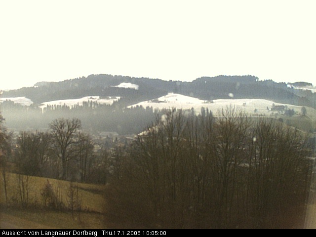 Webcam-Bild: Aussicht vom Dorfberg in Langnau 20080117-100500