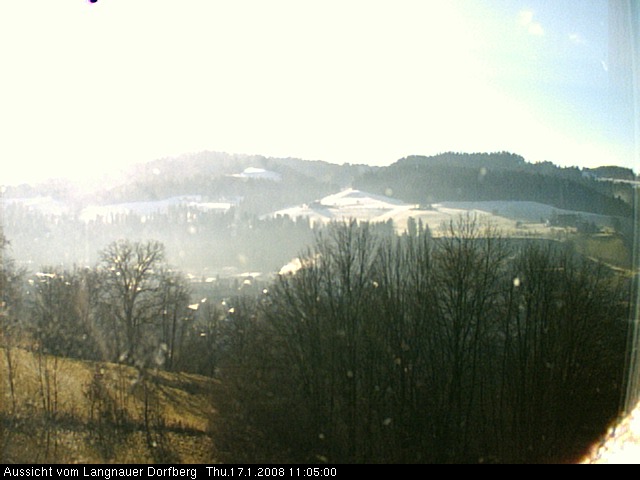 Webcam-Bild: Aussicht vom Dorfberg in Langnau 20080117-110500