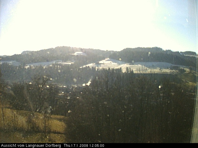 Webcam-Bild: Aussicht vom Dorfberg in Langnau 20080117-120500