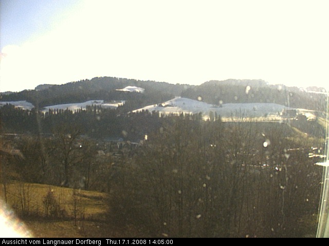 Webcam-Bild: Aussicht vom Dorfberg in Langnau 20080117-140500
