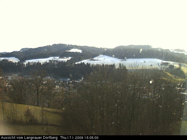 Webcam-Bild: Aussicht vom Dorfberg in Langnau 20080117-150500