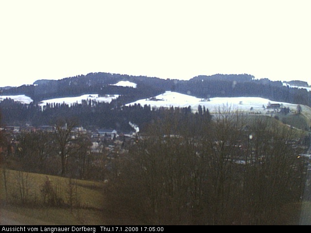 Webcam-Bild: Aussicht vom Dorfberg in Langnau 20080117-170500