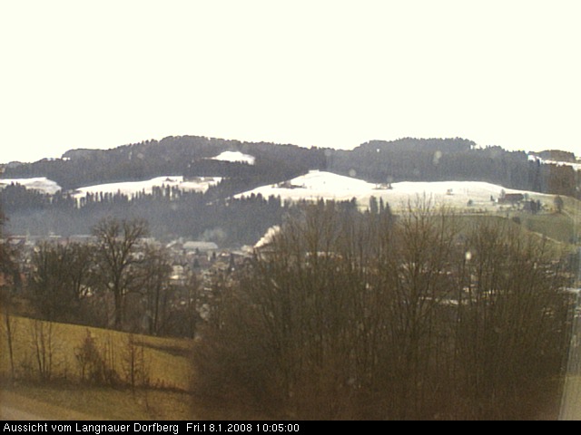 Webcam-Bild: Aussicht vom Dorfberg in Langnau 20080118-100500