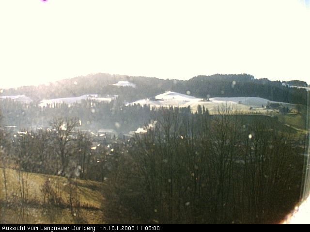 Webcam-Bild: Aussicht vom Dorfberg in Langnau 20080118-110500