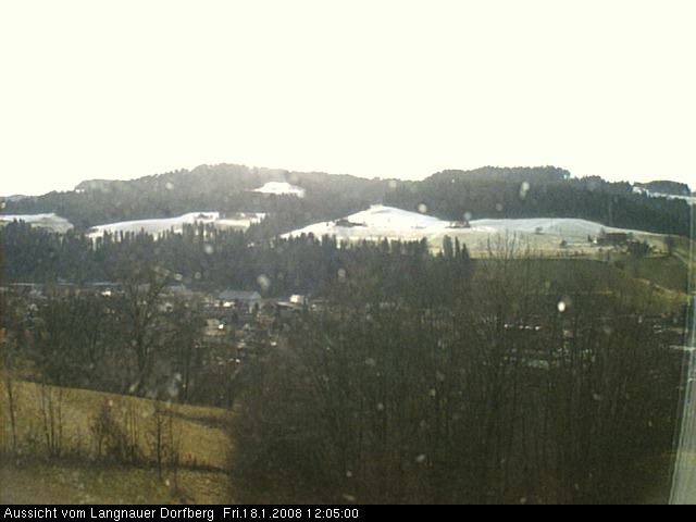 Webcam-Bild: Aussicht vom Dorfberg in Langnau 20080118-120500