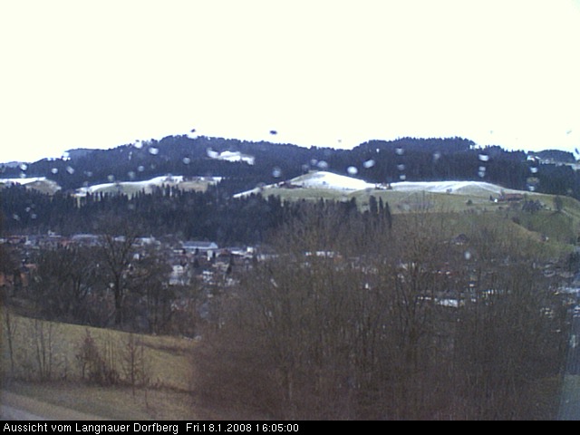 Webcam-Bild: Aussicht vom Dorfberg in Langnau 20080118-160500