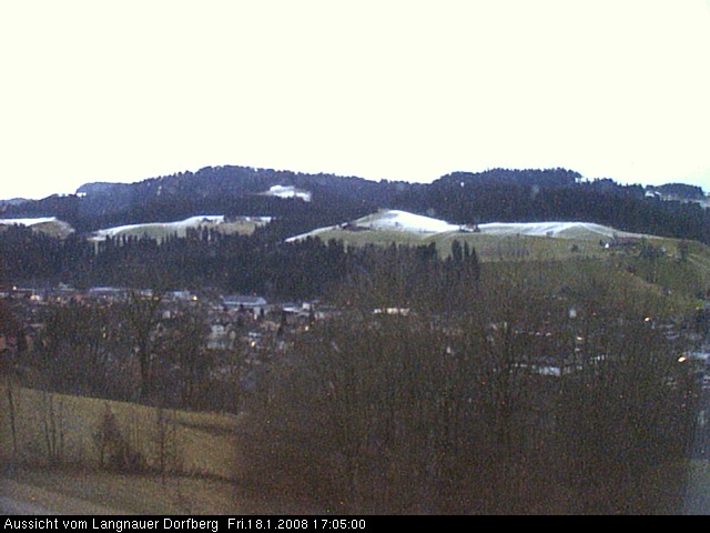 Webcam-Bild: Aussicht vom Dorfberg in Langnau 20080118-170500
