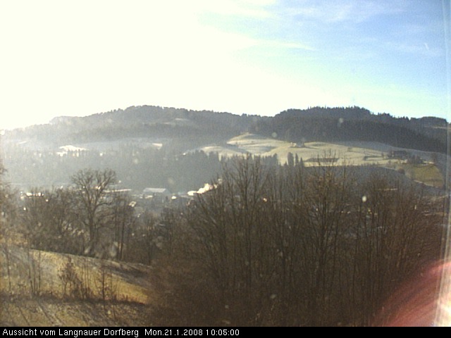 Webcam-Bild: Aussicht vom Dorfberg in Langnau 20080121-100500