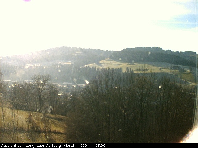 Webcam-Bild: Aussicht vom Dorfberg in Langnau 20080121-110500