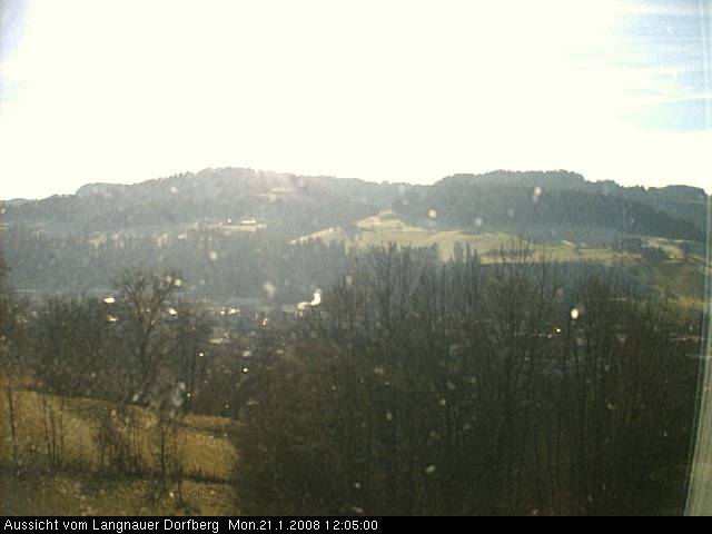 Webcam-Bild: Aussicht vom Dorfberg in Langnau 20080121-120500