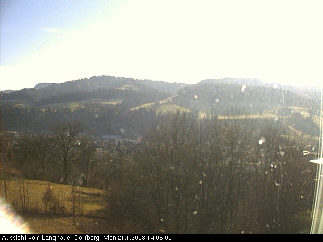 Webcam-Bild: Aussicht vom Dorfberg in Langnau 20080121-140500