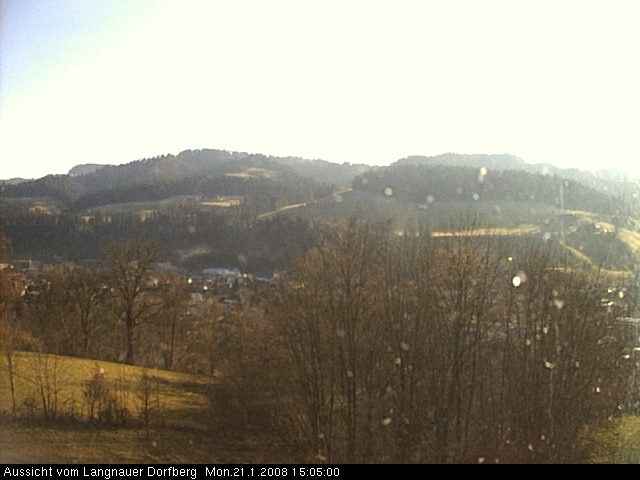 Webcam-Bild: Aussicht vom Dorfberg in Langnau 20080121-150500