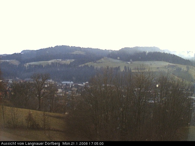 Webcam-Bild: Aussicht vom Dorfberg in Langnau 20080121-170500