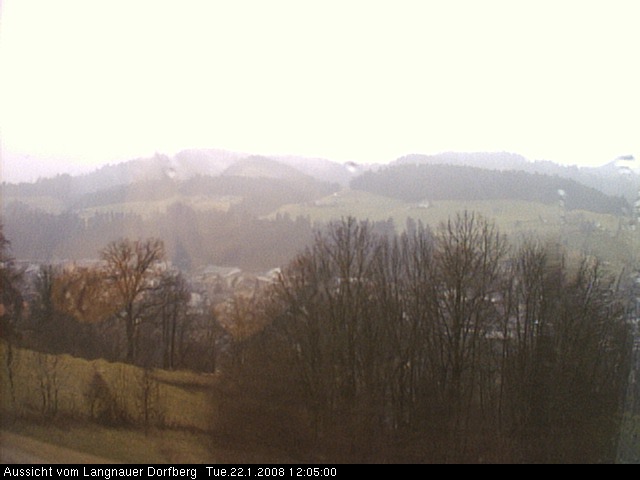 Webcam-Bild: Aussicht vom Dorfberg in Langnau 20080122-120500