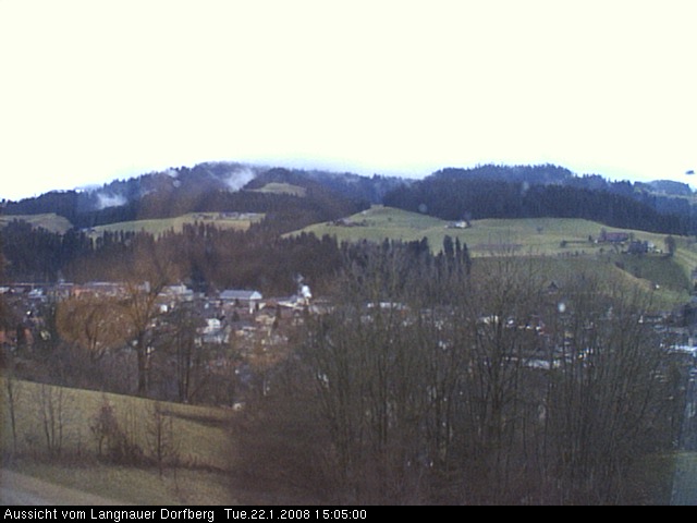 Webcam-Bild: Aussicht vom Dorfberg in Langnau 20080122-150500