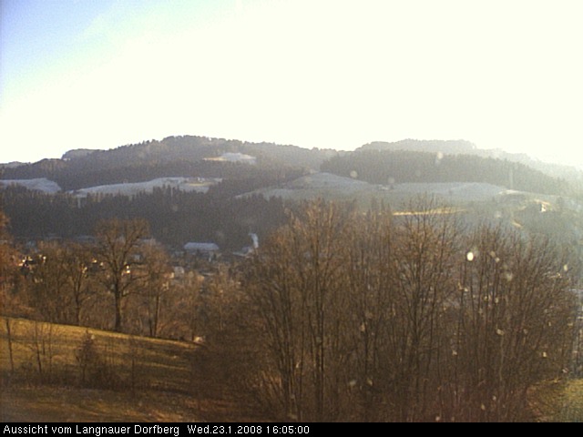 Webcam-Bild: Aussicht vom Dorfberg in Langnau 20080123-160500